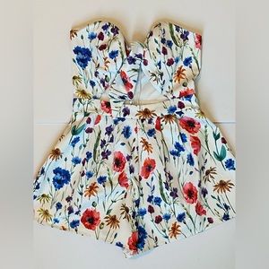 Medium Floral Romper